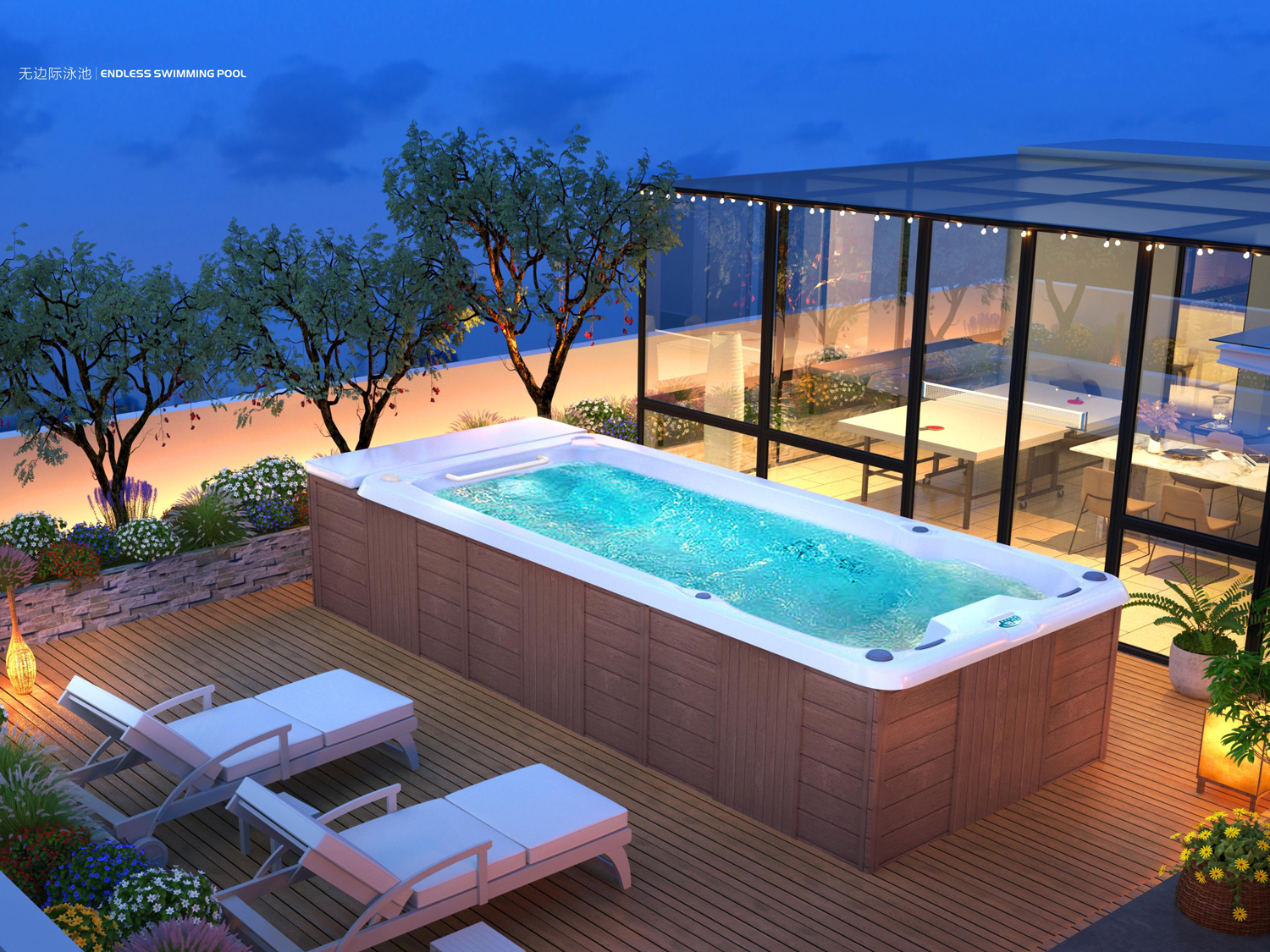 （別墅泳池）無邊際泳池EP33