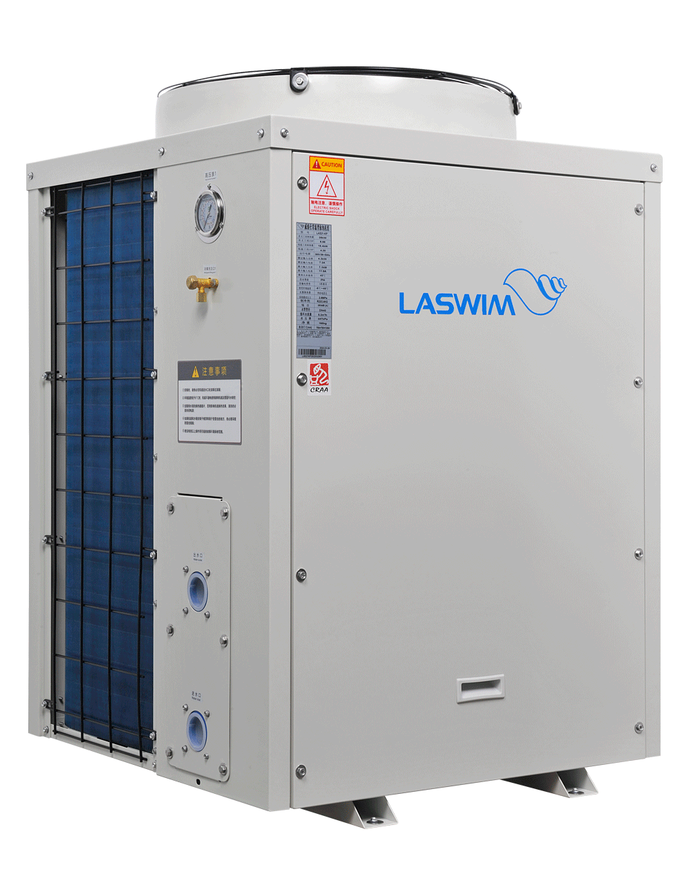 常溫型熱水系列熱泵機(jī)組5-6匹機(jī)型(頂出風(fēng))