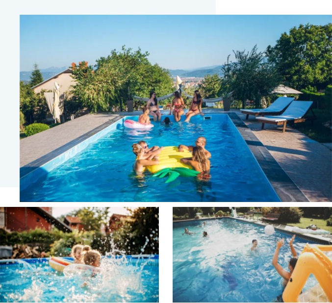 戶外娛樂、泳池party、親子活動